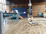 Teaserbild: Blick in eine Sporthalle