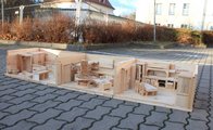 Foto der gesamten Puppenstube