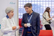 RehaDialog der faw in Köln Ilka Loeper, Reha-Beraterin, DRV Bund, Gregor Wagner, stv. Leiter faw Köln