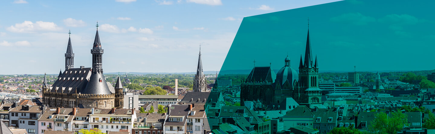 Foto der Stadt Aachen - Standort unserer FAW Akademie