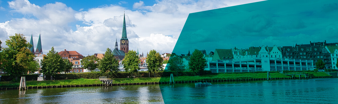 Foto der Stadt Lübeck - Standort unserer FAW Akademie