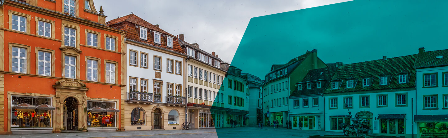 Foto der Stadt Paderborn - Standort unserer FAW Akademie