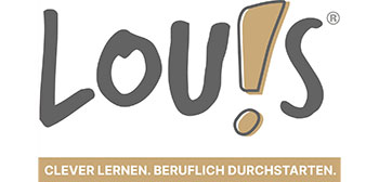LOU!S Logo mit Slogan