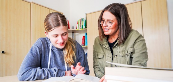 Unterstützung in der Ausbildung