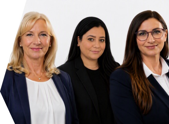 Foto von Ute Brell, Paulin Faulstich und Vasiliki Chatzis-Heil