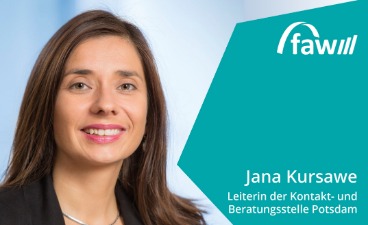 Teaserbild: Jana Kursawe, Leiterin der KBS Potsdam