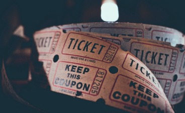 Bild einer Eintrittskarte