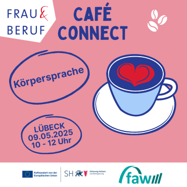 Einladung zum Café Connect zum Thema Körpersprache am 09.05.2025