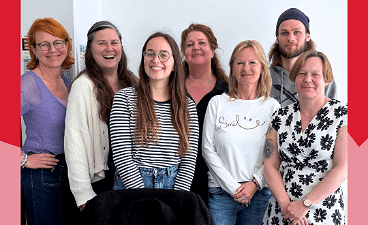 Gruppenfoto aller Mitarbeiter*Innen des Seminars