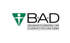 Logo B.A.D. Gesundheitsvorsorge und Sicherheitstechnik GmbH
