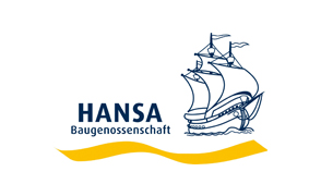Logo HANSA Baugenossenschaft eG Hamburg