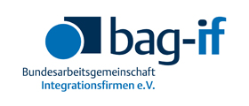 Logo Bundesarbeitsgemeinschaft Inklusionsfirmen (bag if)