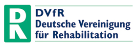 Logo Deutsche Vereinigung für Rehabilitation (DVfR)