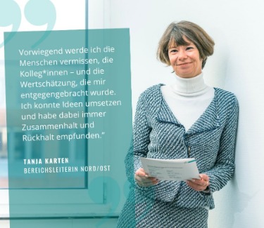 Tanja Karten, Bereichsleiterin Nord/Ost der FAW bis 2023